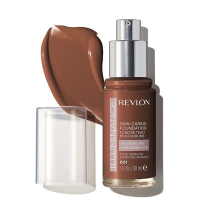 Revlon Illuminance Skin-Caring Liquid Foundation, Hyaluronic Acid, Hydrating...