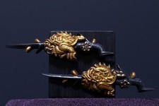 古董日本刀镡| eBay