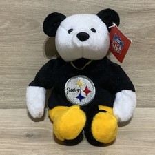 Pittsburgh Steelers Salvino's Bammers NFL Plush Beanie Bear Football