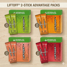 Herbalife Nutrition LIFTOFF Energy Drink Supplement 30 Packs of 2