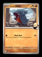 Cynthia's Gible 109/217 Common Ascended Heroes Pokemon Near Mint