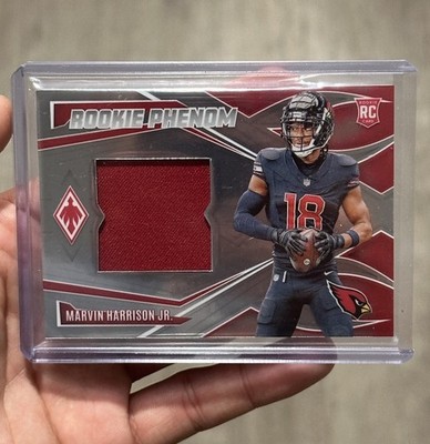 2025 Phoenix Marvin Harrison Jr. Rookie Phenom Jersey Patch /225 RC Cardinals
