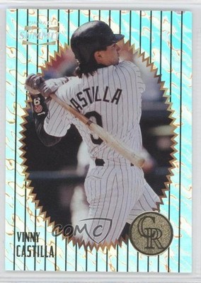 1996 Pinnacle Summit Above and Beyond Vinny Castilla #129 0t6