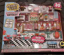 New MGA's Mini Verse Make it Mini Birthday 30 piece -shlf