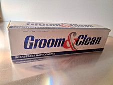 Groom Clean Hair Control Cream 4.5 Oz, Men's Hair Styling Cream