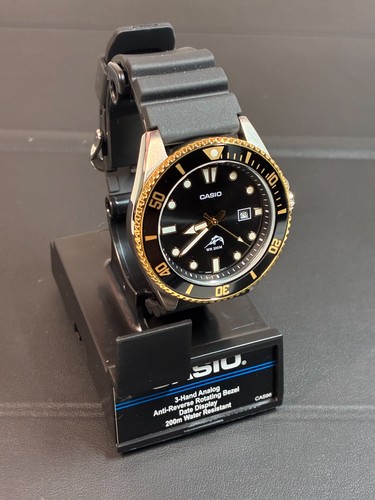 Casio Diver Black Men's Watch - MDV106G1AV