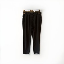 Vuori Miles Ankle Pant Performance Womens Small Black Elastic Waist Pockets Gym