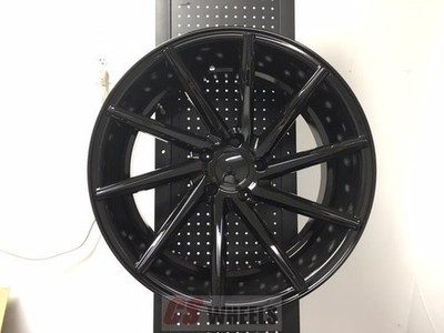 19'' SWIRL STYLE BLACK WHEELS RIMS HONDA ACCORD CIVIC SI ACURA RSX TL TSX RDX