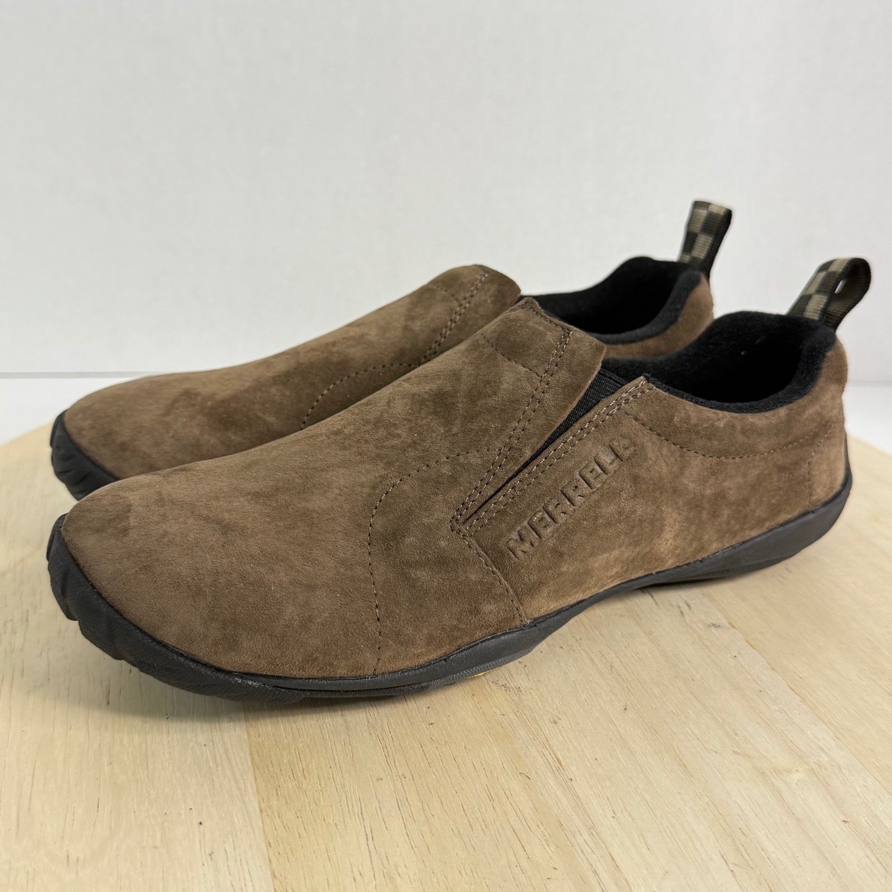 Scarpe slip on Merrell donna Jungle Moc classiche marroni taglia 8 5 Gunsmoke Flat