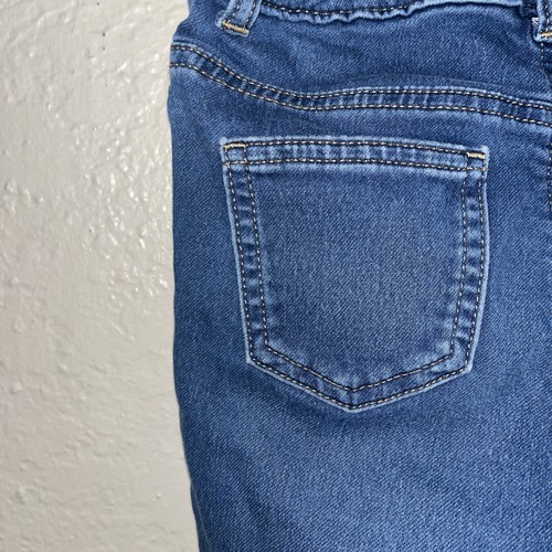 Girls Wonder Nation Denim Super Skinny Blue Jeans Pants Size 10 Kids Adjustable - Picture 4 of 12
