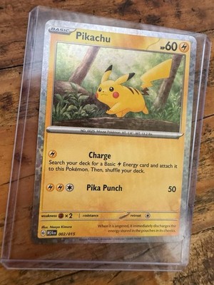 ULTRA RARE Pikachu Pokémon card- 2025 McDonald's Pokémon