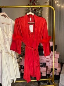 Luxury Satin Pajama Set &ndash; Perfect Ready Gift Women&rsquo;s Sleepwear with Box & Card