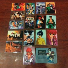 Yu Yu Hakusho Laminated Card Set with Binder, Photo, Sticker, Condition Used