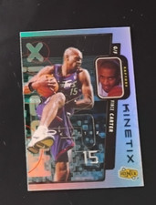 1998-99 Upper Deck Ionix Kinetix Vince Carter Rookie Card #K7 near mint-mint