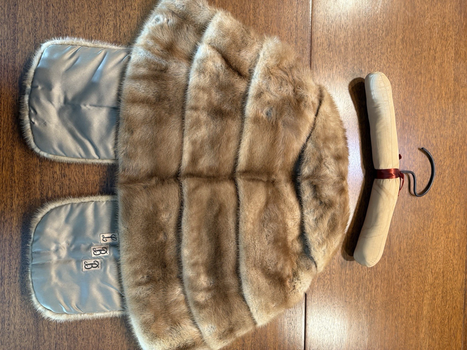 WOW!! 1940’s Vintage Mink Stole Custom Made Small… - image 23