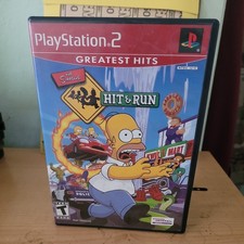 The Simpsons: Hit & Run Sony PlayStation 2  CIB Great Condition Black Label