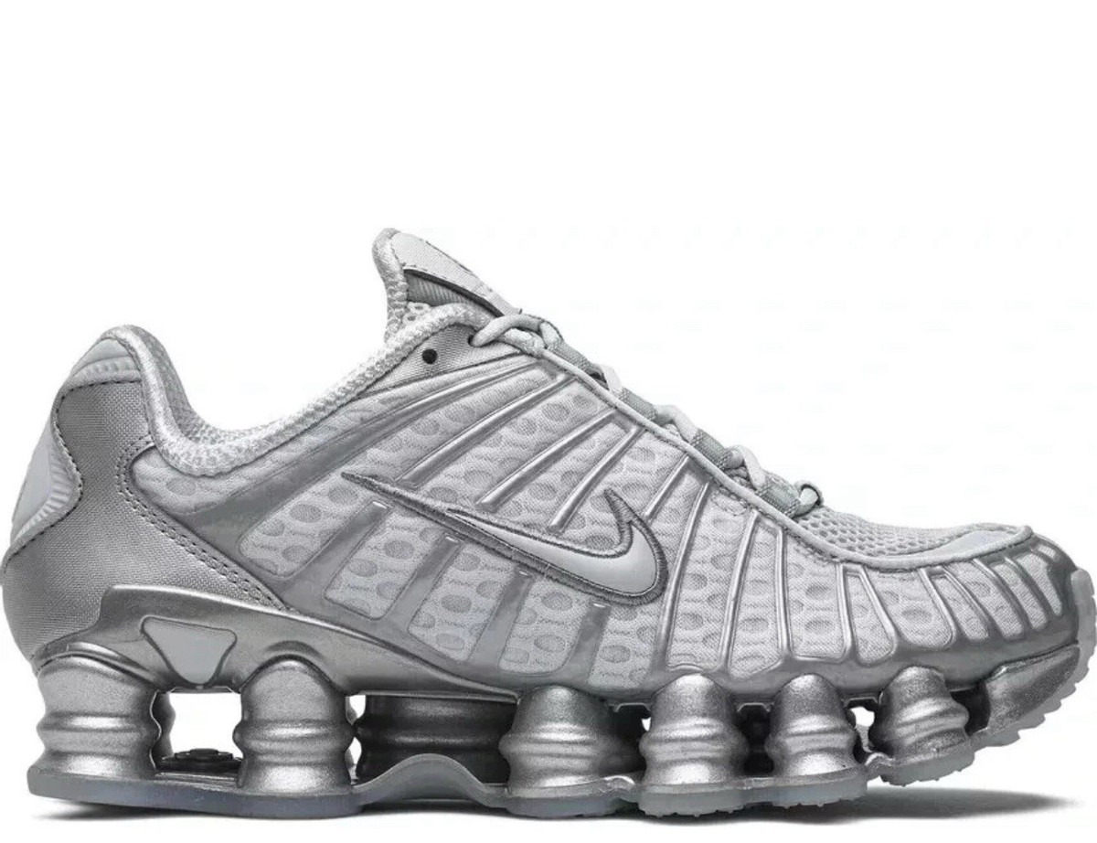 Nike AR3566-003 スニーカー US 9.5 Women's Nike Shox TL TLX Pure Platinum Chrome AR3566-003 Size 6.5