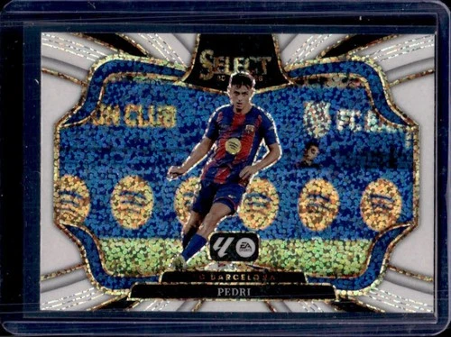 2025-26 Panini Select La Liga Pedri Field Level SP White Sparkle Prizm #216