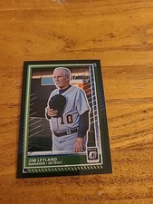 2025 Donruss Optic Black Velocity Prizm Jim Leyland #63