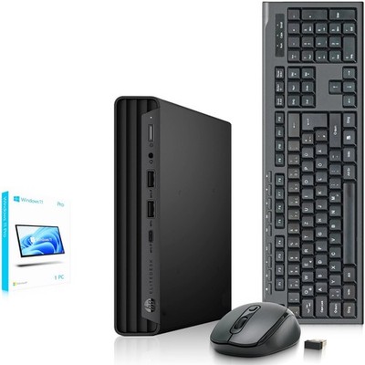 HP 800 G6 Mini PC Intel i5-10th 32GB RAM 1TB SSD 500GB HDD Wi-Fi Windows 11 Pro