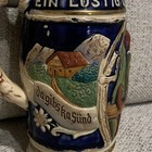 Vintage Music Box Hand Painted German Beer Stein and Lid. Very Rare. — photo 3