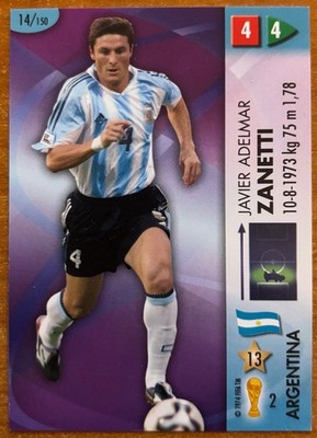 Panini GOAAAL! 2006 FIFA World Cup Germany #14/150 Zanetti (Argentina)