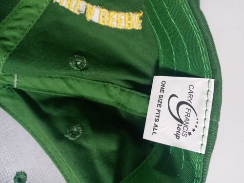 NEW John Deere Cap Adjustable Adult Size Country Farm Green Tractor - Picture 6 of 7
