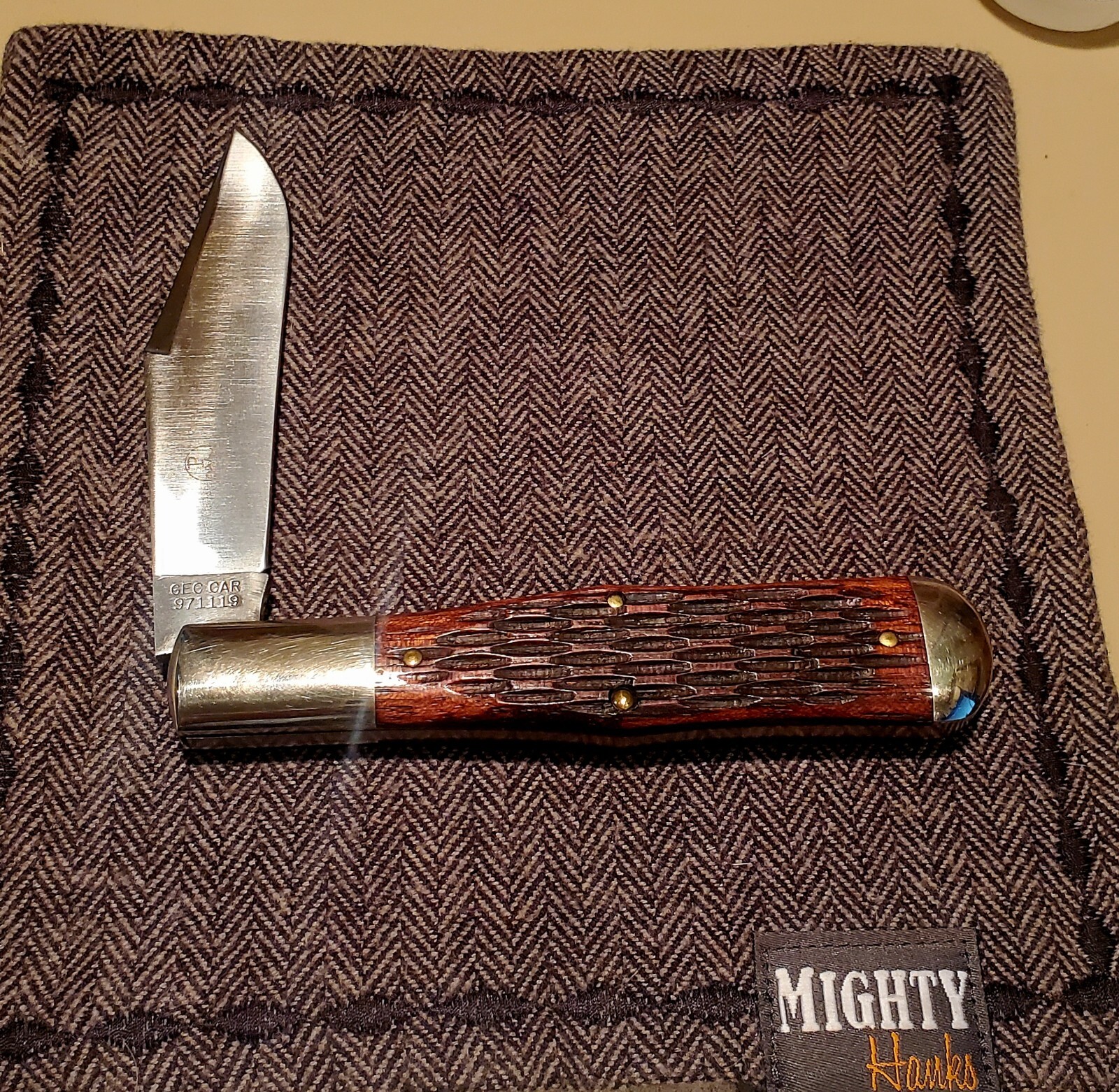 Great Eastern Cutlery 97119 Jigged Brazilian Cherrywood GEC Knife eBay