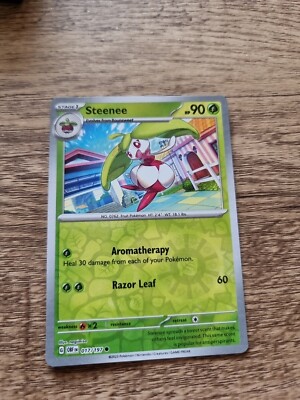 Pokémon TCG Steenee SV03: Obsidian Flames 017/197 Reverse Holo Common