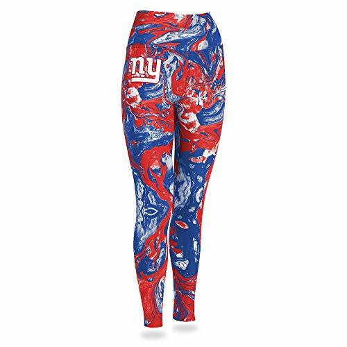 Женские леггинсы Zubaz NFL от команды New York Giants Team Swirl