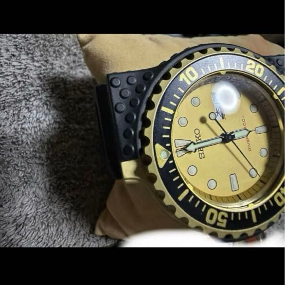 SEIKO 7N36-0AH0 GIUGIARO Design PROSPEX DIVER SCUBA Men 