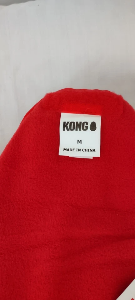 Red KONG Dog Parachute Puffer Vest, Medium 17"-20" (Back Length) - Image 3 of 4