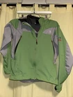 North Face Jacket Womens Green M  Full Zip Summit Series Hoodie Pocket