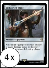 MTG - 4 x Lothlorien Blade - Playset of 4 - Lord of the Rings Commander