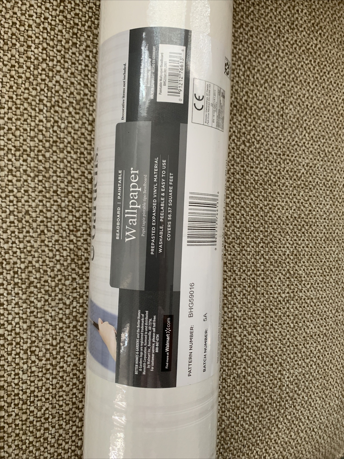 Better Homes & Gardens Beadboard Paintable Wallpaper eBay