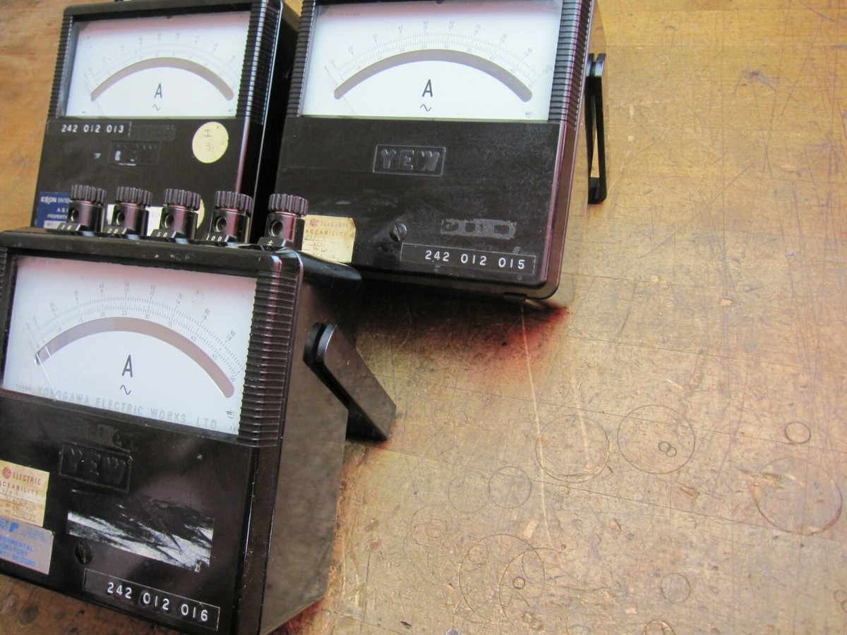 横河電機 電圧計◆VOLTS　A.C. TYPE：2013◆YEW◆4 Portable AC Ammeters & Voltmeters 2013, 2014 | Yokogawa Test