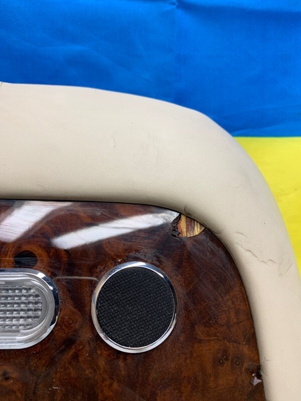 05 06 07 08 09 Bentley Continental GT Rear Dome Light Overhead Console Wood OEM