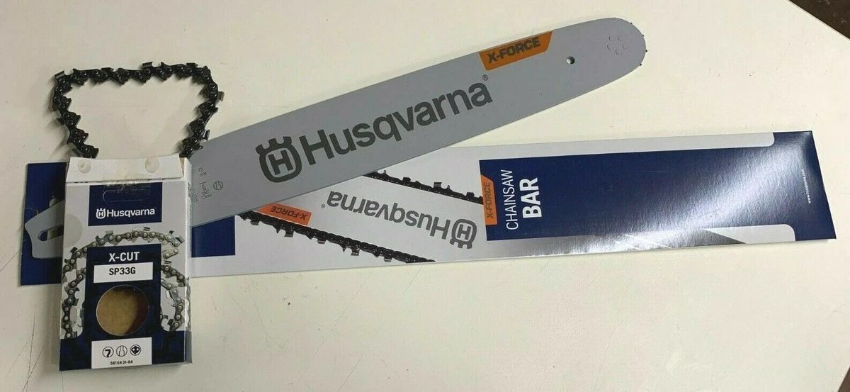 Husqvarna Catena Per Motosega X-Cut S93G-52 – 35,6 Cm – Arancione/Grigio – Prestazioni Professionali