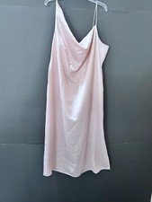 BHLDN SPECIAL OCCASION DRESS 22 AUGUST PINK EVENING DRAPE FRONT SLIT NWT $168