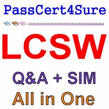 ASWB Clinical Level Social Work Licensing Exam LCSW Exam Q A SIM