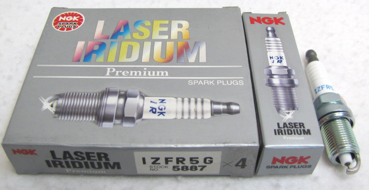 4PACK Spark Plug NGK IZFR5G Mercury 135-150-175-200-225-250