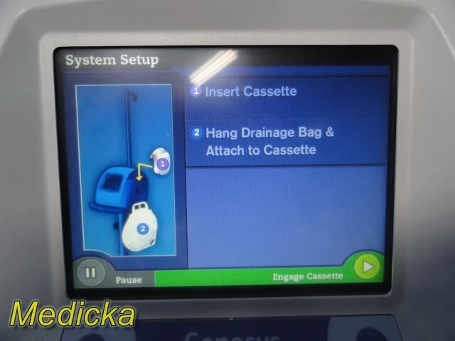 BS Genesys HTA 2019 sistema (ablación térmica histeroscópica) consola con carro ~ 32235 Foto 4 de 4