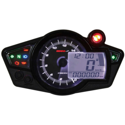 Multifunktions-Tachometer KOSO RX1N+ GP Style II Hintergrund schwarz Universal B