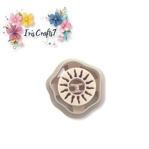 Wax Seal Sun Polymer Clay Cutter - Earring Making - Picture 18 of 28