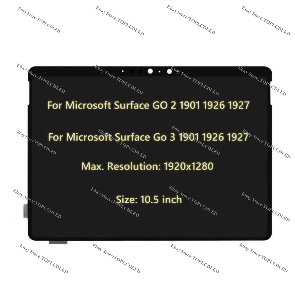 Microsoft Surface Go Screen 0 LCD For Touch for Display 1 2 3
