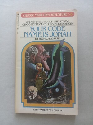 Choose Your Own Adventure #6 Your Code Name is Jonah - 27 Possible ...