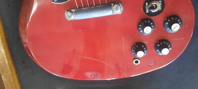 【ビンテージ】 Kasuga SG 70年代　春日楽器　激レア Kasuga SG Vintage Early 70's Red Electric Guitar *** FREE