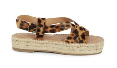 Calf Hair Espadrille Sandals Madewell Leopard Sandals Madewell