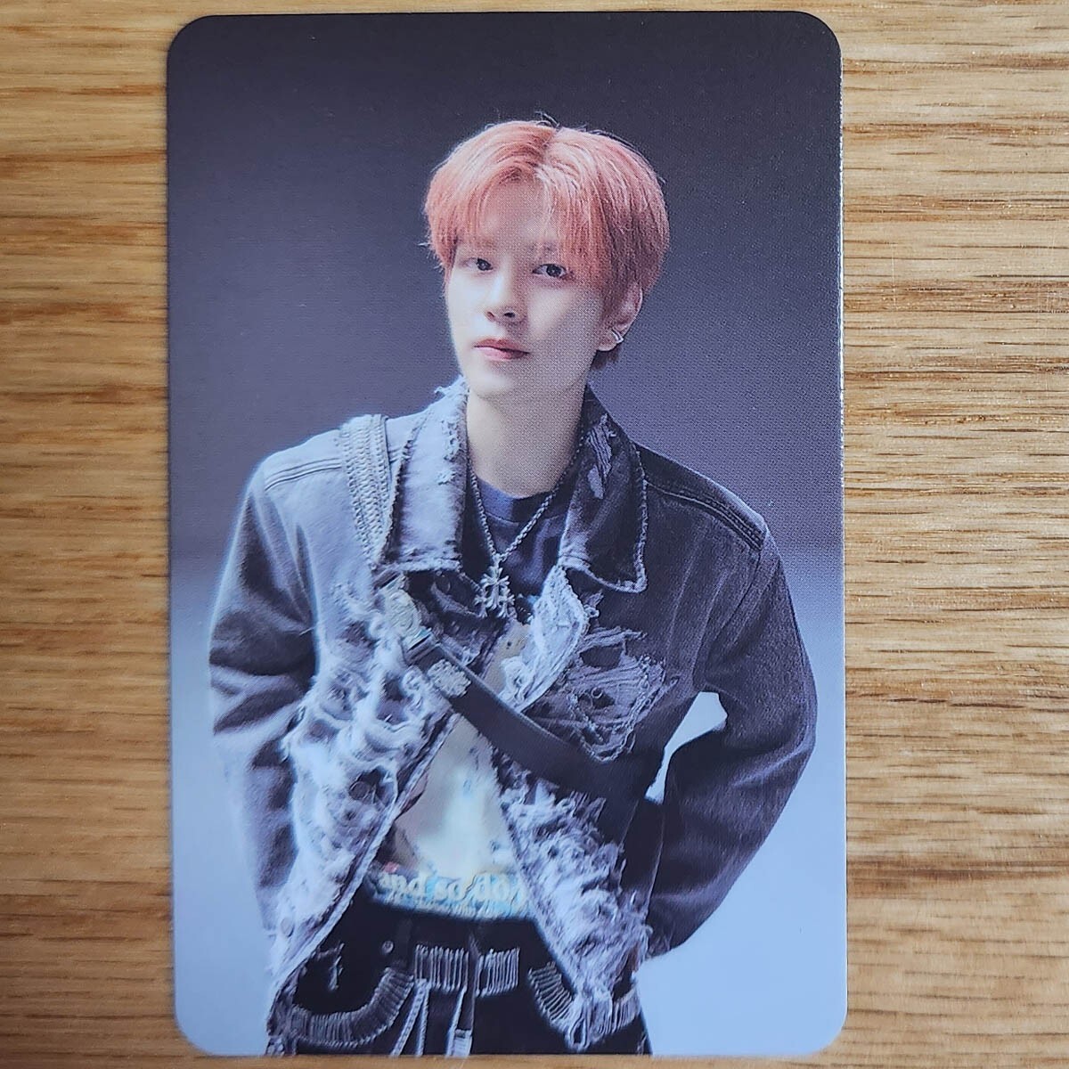 Seungmin Official Photocard Stray Kids Rock Star Postcard