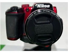 A&R Front Lens Cap Cover For Nikon Coolpix B500 B-500 B 500 Camera  + Cap Holder